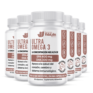 6 Frascos de Ultra Omega 3