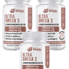 3 Frascos de Ultra Omega 3